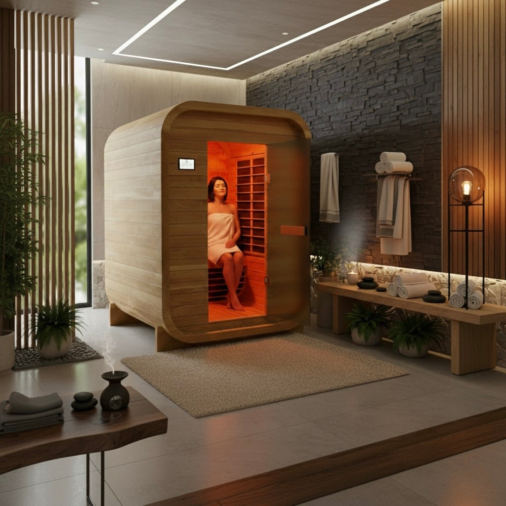 Far-Infrared Sauna with Chromotherapy- The Power of Infrared Sauna with Colour Therapy for a Therapeutic Experience
