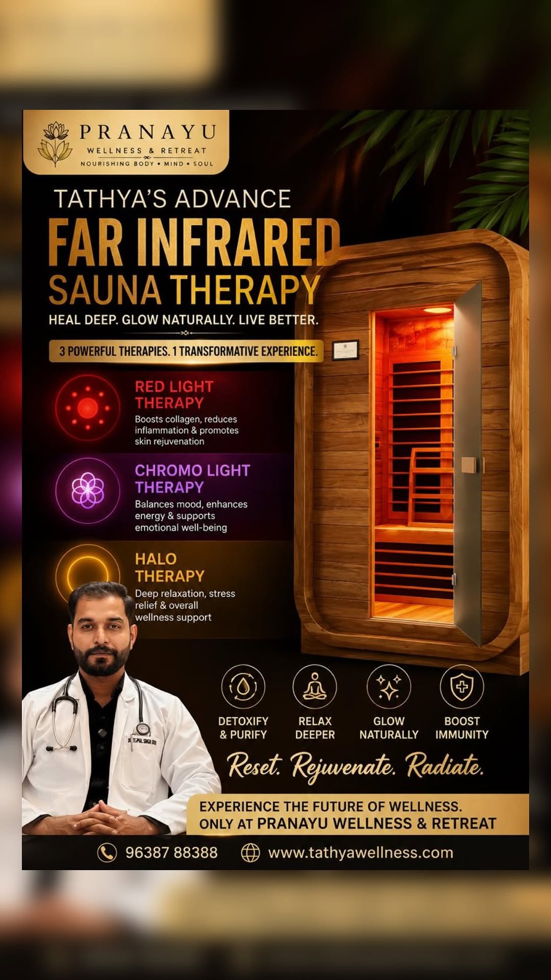 Advance Far Infrared Sauna — Full Spectrum Heat Therapy
