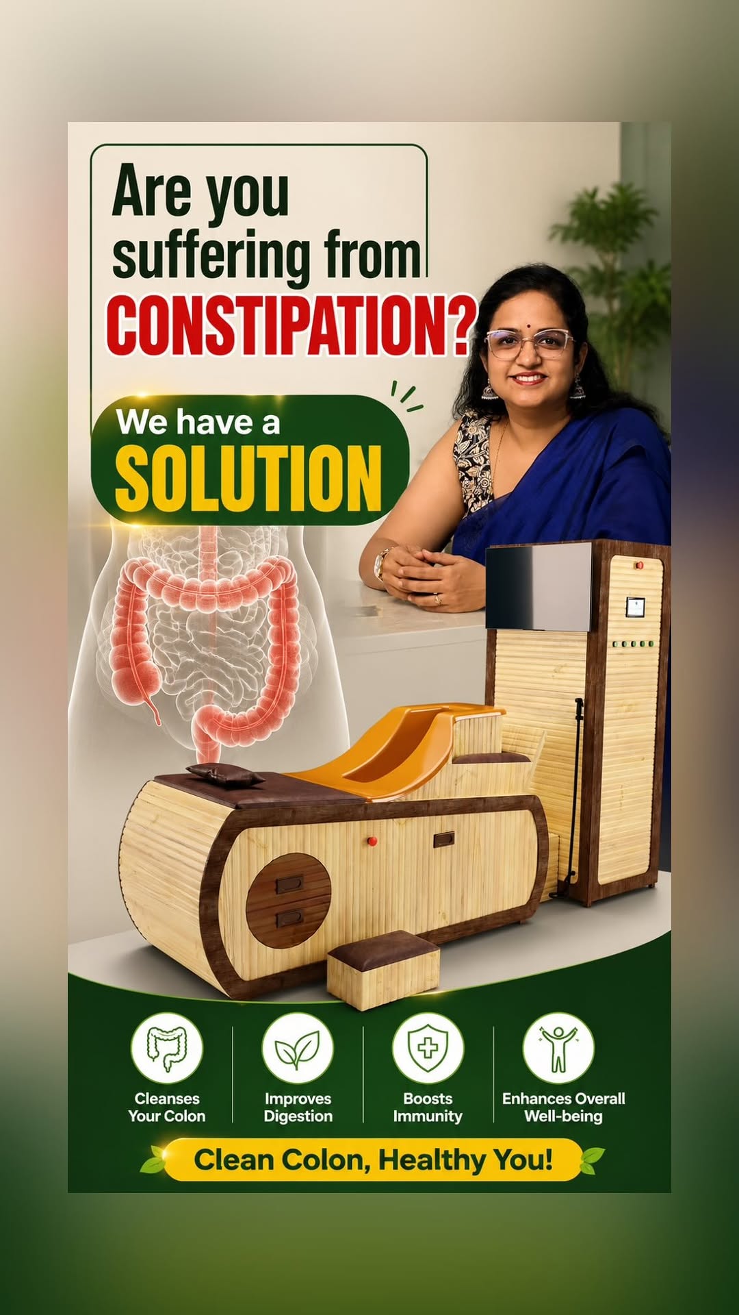 Far Infrared Sauna Therapy with Salt & Chromotherapy